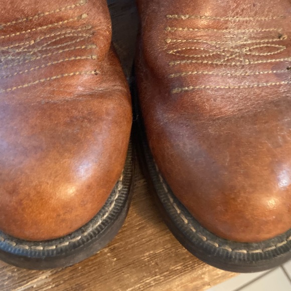 💓SOLD💓Mens Cowboy Boots Size 10 Wide - Picture 6 of 10